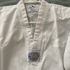 US World Class Taekwondo Uniform Top 160cm White Martial Arts Gi Dobok