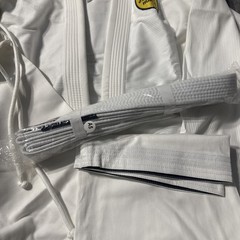 Gracie Humaita Jiu Jitsu Gi Kingz Base 2.0 White A5 With Belt Pants Uniform Men