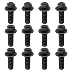 12PCS M8x1.25 Exhaust Manifold Bolts OEM#551696,Grade 1.28 * 0.66 * inch