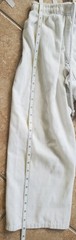 Size 00 Kids White Martial Arts Gi 3 pieces top bottom belt