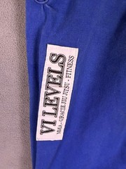 Jiu Jitsu Blue Breakpoint Pants Size A2 Drawstring No Belt EUC Gracie VI Levels