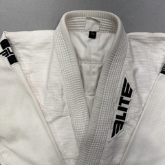 Elite Sports Unisex BJJ Gi Jacket C2 White Pearl Weave Jiu Jitsu MMA Sport