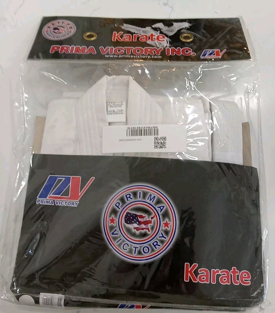 Karate Uniform Suit Martial Arts Prima Victory NEW Size 000/110