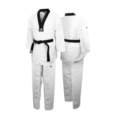 PUMA Taekwondo Uniform Dobok + Belt Set For men, women, kids Korea TKD