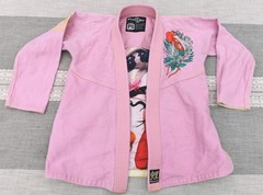 Fluory Pink Koi Fish BJJ Gi Jacket Only – Women’s F1/F2 (Fits Small/Medium)