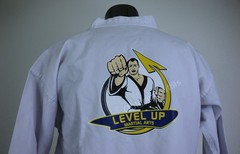 Tiger Claw Level Up Martial Arts Adult’s Uniform Top White Size 6