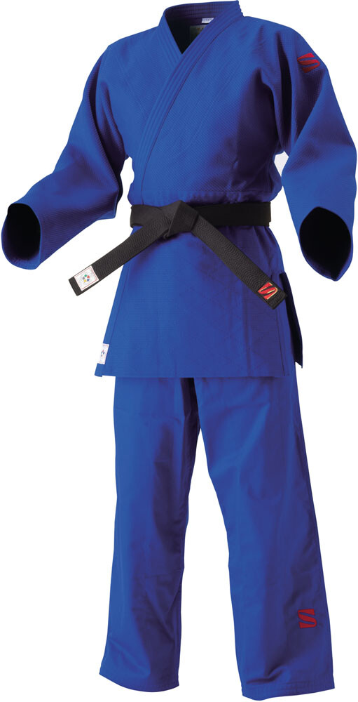 Kusakura JNEX Judo gi uniform Blue Jacket Top & Pants Set IJF Model FedEx/DHL