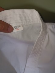 ProForce Gladiator Teakwondo Uniform Gi Set White Size 5