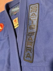 Gracie Barra Atleta Competition Kimono BJJ Jiu-Jitsu Gi Blue Adult Unisex A3