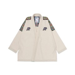 Albino & Preto Convergence BJJ Gi Unbleached Kimono w/ Bag Premium Jiu-Jitsu Uni
