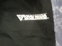 Krav Maga Worldwide Nylon Pants Black Size Small