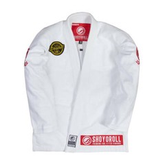 Top Selling White Shoyoroll Professional Batch #71 Competitor Retr Jiu Jitsu Gi