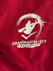 Grandmaster Lee’s Taekwondo RED top size 2