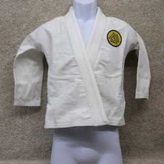 Gracie Humaita BJJ Gi Kids Size M000 White Jiu Jitsu Kimono Uniform