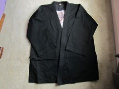 Black Martial Arts TaeKwondo Neo Legend Tigars Uniform Size 6 Heavyweight