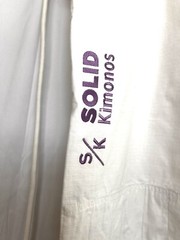 Solid Kimonos Sun Tzu A3 Rare GI Easton Training Center Jiu Jitsu Jacket & Pants