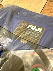 FUGI GI and Gear Kimono Martial Arts Gee Uniform Size A6 Blue BJJ MMA