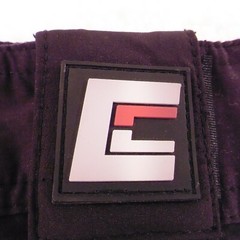 Combat CRNR MMA Shorts Men 30 Black Big Logo Print Professional Jiu Jitsu Trunks