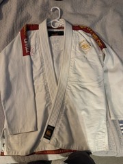 TTWD Train Till We Die Combat Club BJJ Gi White A1 Adult Unisex