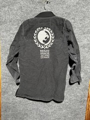 5 Star Martial Arts BJJ Gi Jacket Mens Small Black Renzo Gracie LA Jiu-Jitsu
