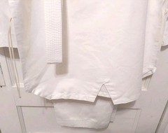 New MTI Adult Small Size 3 Martial Arts White Uniform Top, Bottom, Belt