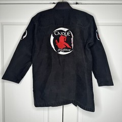 Caique Jiu Jitsu Youth Gi Embroidered Lightweight Black Size M3
