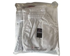 New Fuji All Around Brazilian Jiu-jitsu White Gi with White Belt Size C3