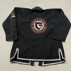 Gracie United Gi Set Adult A3 Black Jiu Jitsu Ripstop MMA Grappling *No Belt