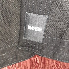 IMRSE Black Flow Fuji Kimono Black Pants 2 Piece Set Jiu Jitsu Adult Size A-1L