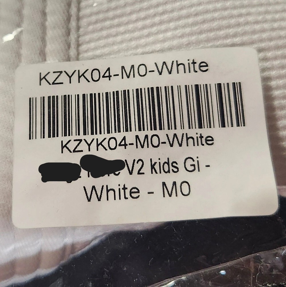 Jiu Jitsu Gi White M4 M0 M2 M3 M1 Child Karate Uniform KZYK04