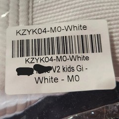 Jiu Jitsu Gi White M4 M0 M2 M3 M1 Child Karate Uniform KZYK04
