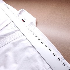 KI International Karate GI Jacket Top Unisex 4 White Heavyweight Cotton KR-98
