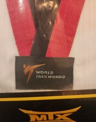 Brand New MOOTO MTX Basic Poom Uniform S2 TKD Taekwondo WT Dobok – 120 3xs