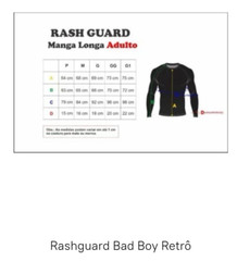 New Bad Boy Retro Rashguard Gi MMA BJJ Shirt Made in Brazil White Adult