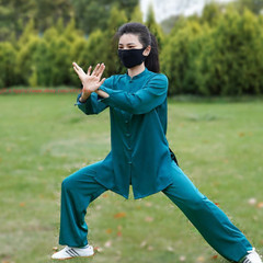 Women Men’s Tai Chi Kung Fu Suit Morning Exercise martial arts Wing Chun Uniform