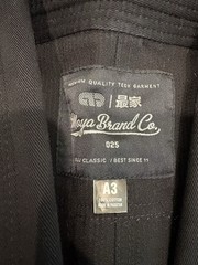 Moya Brand A3 GI Black Grey Kimono BJJ Jiu Jitsu USA Flag Patches Uniform
