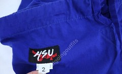HSU Team Sacramento Judo Unform Youth’s Blue Size 2 Jacket & Pant