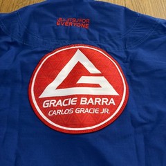 Gracie Barra Kimono Gi Jacket Blue BJJ Jiu Jitsu Uniform TOP ONLY Youth Y4