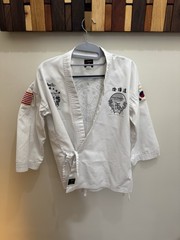 Swift MTI Gi Karate Martial Arts Jacket With Patches Youth OOM YUNG DOE