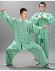 Wushu Tai Chi Yoga Sets Kung Fu Suit Martial Arts Unisex Silk Uniform Costume