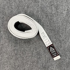 Gracie Academy Jiu-Jitsu Gi Set Mens Large 4/170 White Kimono Pants Belt Weave