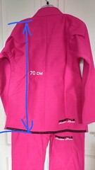 Jiu-Jitsu Uniform High Quality Gi PINK Womens size F3 /165 – 170 cm (5.4-5.6 ft)