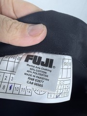 Fuji Kimono Jiu Jitsu Mens A5 Martial Arts Pants Only Black