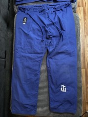 War Tribe Royal Blue Jiu Jitsu Gi Size A5 Adult Mens BJJ Kimono Uniform Set