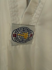 Sz 7 Tae Kwon Do Gi W/ SS Rash Guard All Nwot (CC5)