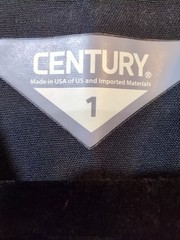 Century Martial Arts Uniform Lot Sz 1 Youth Kids Red Black White Top Pants 2 Set