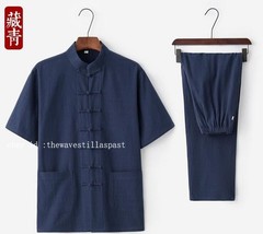 Chinese Kung Fu Cotton Uniform Martial Arts Tai Chi Suit Wushu Tang Suit Clothes