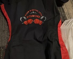 Fitmore MMA Mixed Martial Arts grappling dummie Black/Red Size M Adult Unisex