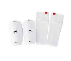 KPNP Taekwondo Black Label Arm Guard, White / Tracking