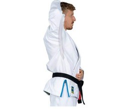 Fuji Sports Flow Tech Breathable Mens Brazilian Jiu Jitsu Gi JiuJitsu BJJ White